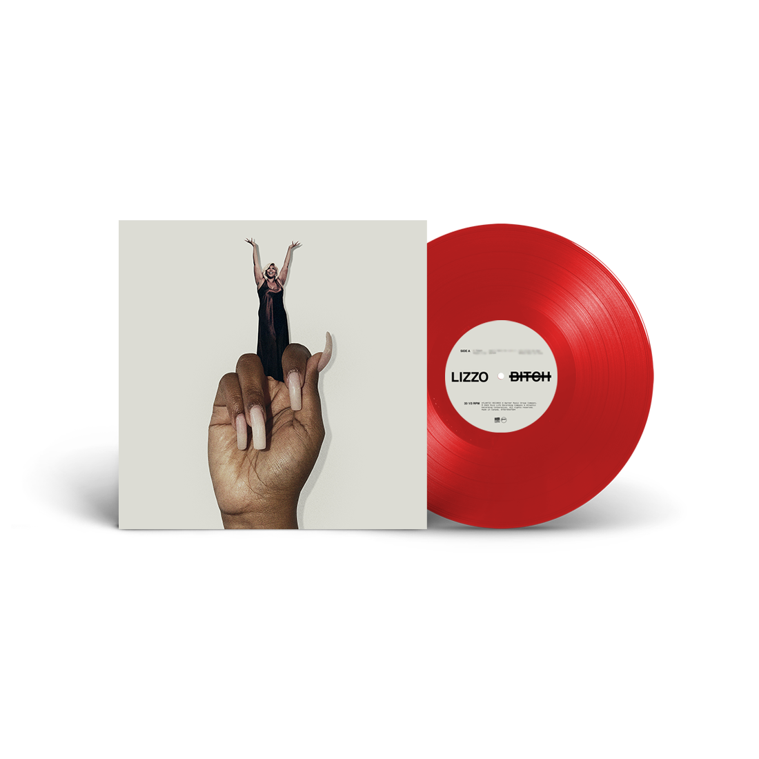 BITCH - Translucent Red Vinyl – Lizzo