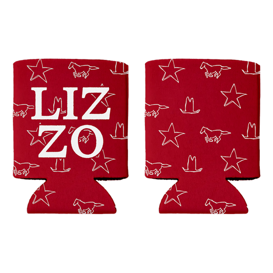 Lizzo Houston Heart Koozie