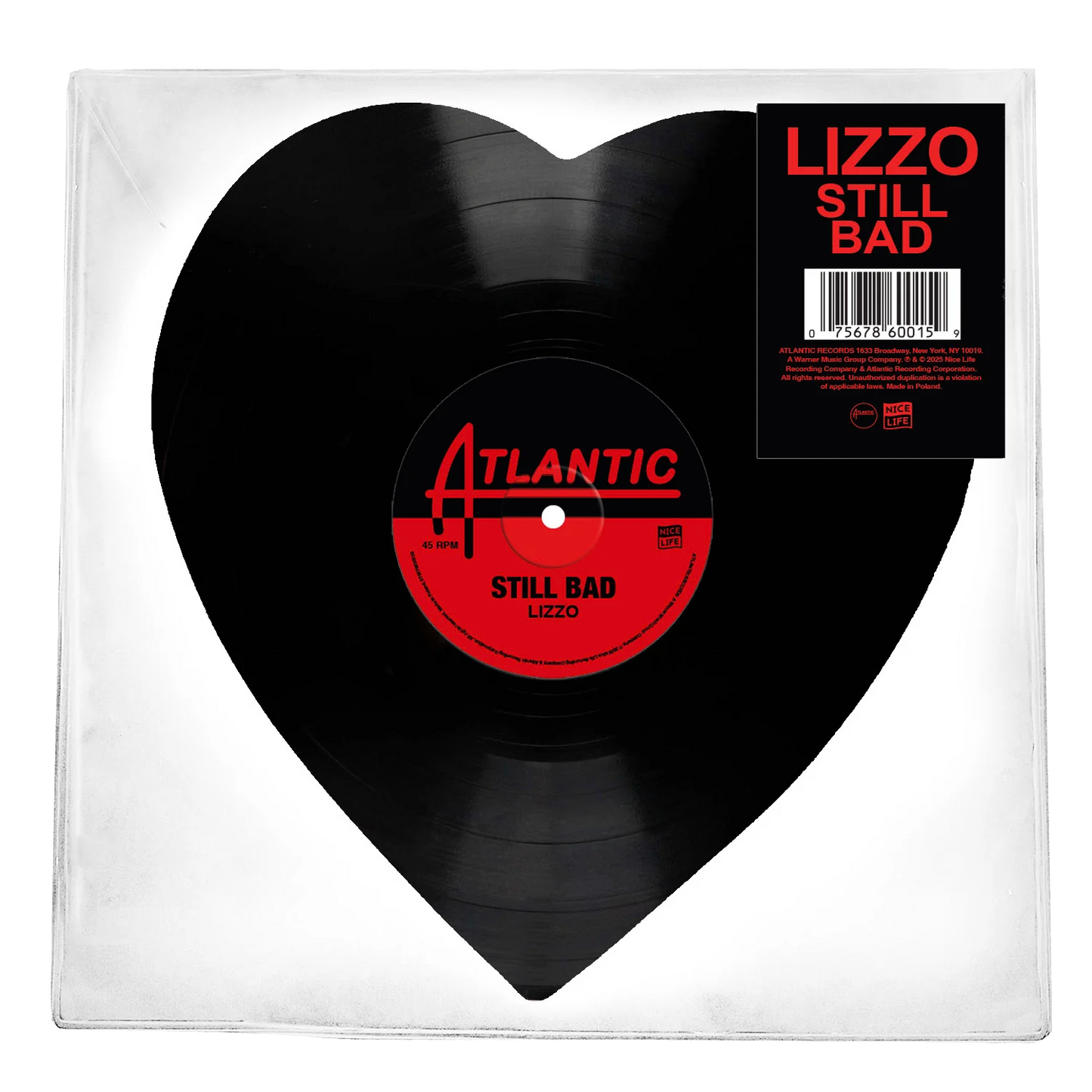 Still Bad 10” Heart Shaped Vinyl