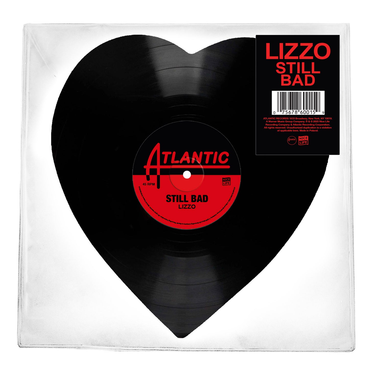 Still Bad 10” Heart Shaped Vinyl