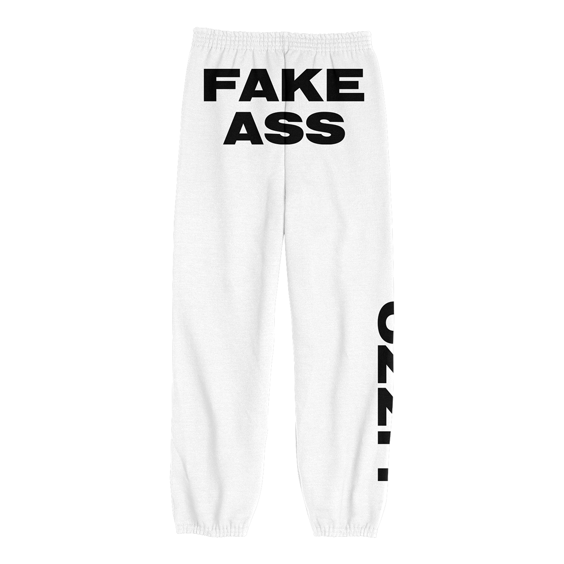 Fake Ass White Sweatpants